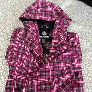 Betty Rides Winter Snowboarding Jacket size M